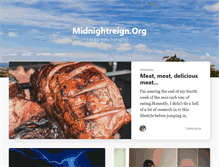 Tablet Screenshot of midnightreign.org